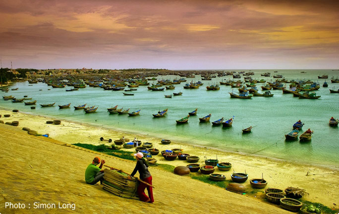 Mui Ne fishing village